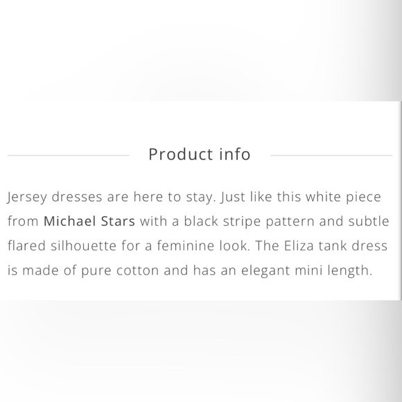 MICHAEL STARS NEW ELIZA TANK DRESS - Picture 6 of 7